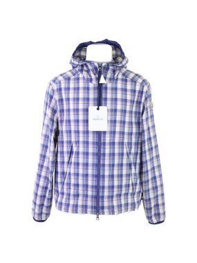 Moncler Check Zip Up Hoodie